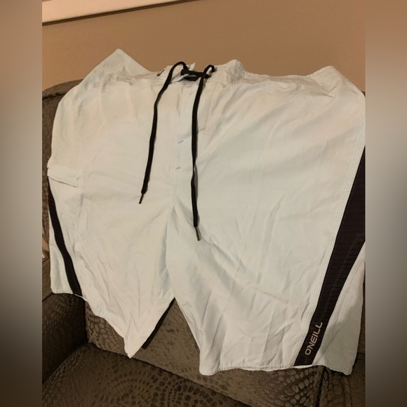 O'NEILL Men's 21 Inch S-Seam Boardshorts - Quick Dry Stretch Fabric,32,Pale Blue - Picture 3 of 16